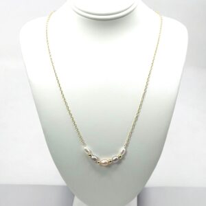 4 – 5 mm Multi Color Pearl Pendant Necklace