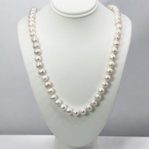 7 – 8 mm White Pearl Necklace Strand